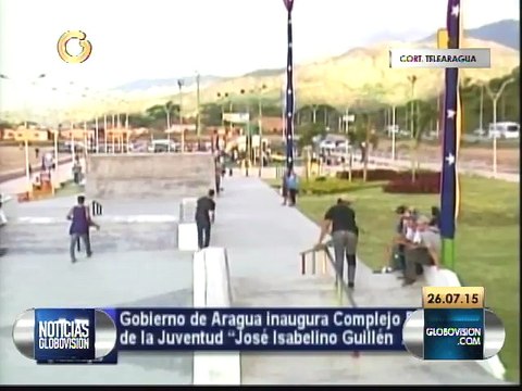 Inauguran complejo deportivo en el estado Aragua