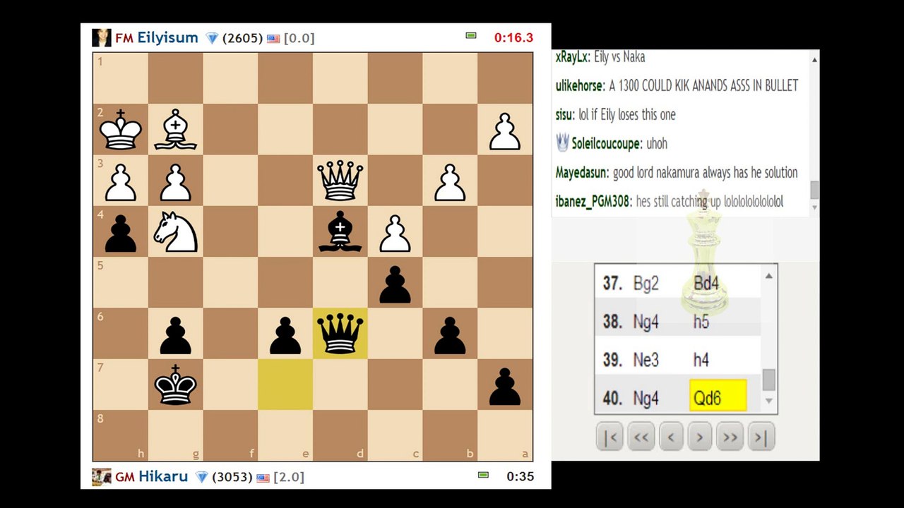GM Hikaru Nakamura Bullet Chess "The Great Escape" Online Chess