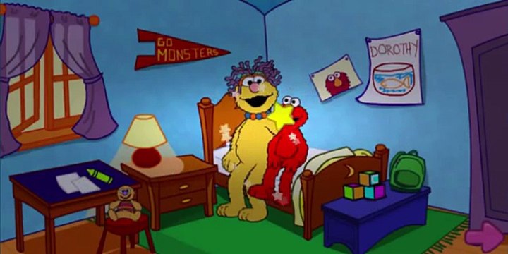 Sesame Street Elmo's First Day Of School Cartoon Animation PBS Kids Game Play Walkthrough [Full Epis
