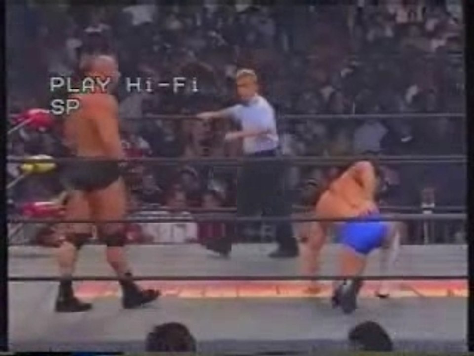 Bill Goldberg vs Brad Armstrong