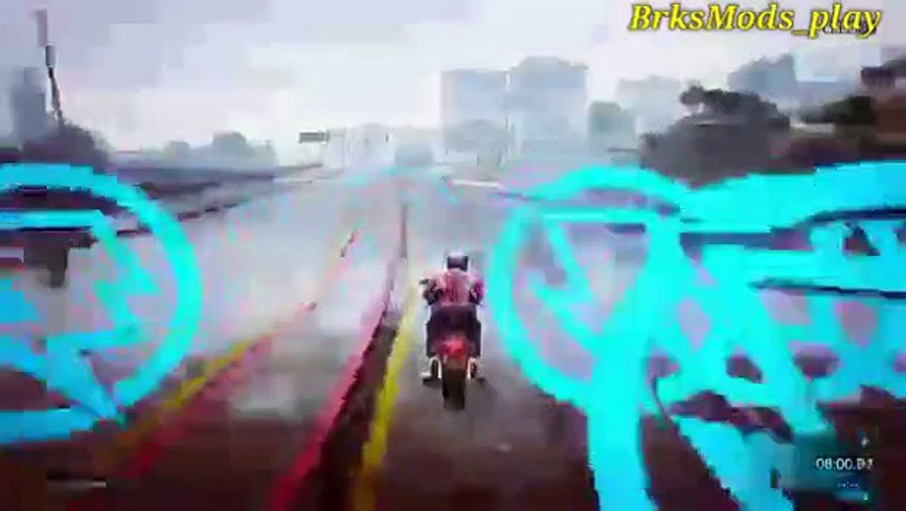 Stunts de moto gta v #1