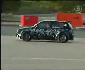 Golf RSI 1200BHP Dahlback Racing Burnout.flv