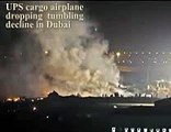 UPS American flight crashes in Dubai سقوط طائرة الشحن في دبي
