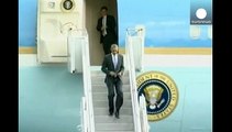 Президент США Барак Обама прибыл с визитом в Эфиопию