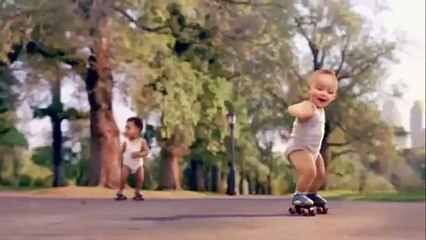 Los Bebes patinadores - Evian Roller Babies international version