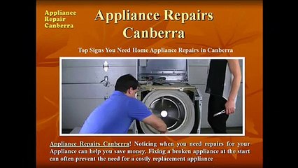 Appliance Repairs Canberra