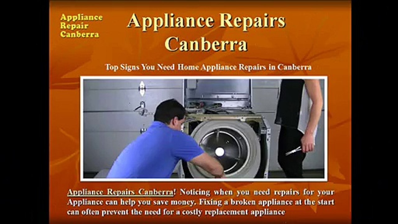 Appliance Repairs Canberra