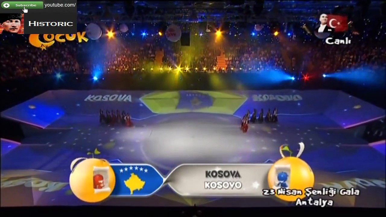 Kosovo Dance - 23rd of April International Children Fest 2015