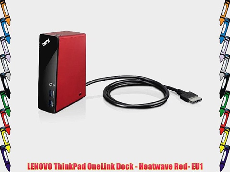 LENOVO ThinkPad OneLink Dock - Heatwave Red- EU1