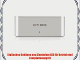 Icy Box IB-111StUS2-Wh Dockingstation (64 cm (25 Zoll) und 89 cm (35 Zoll) SATA USB 2.0)