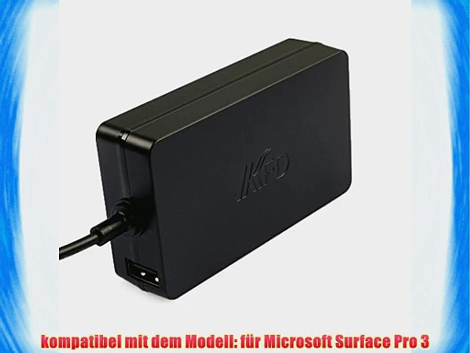 TomEasy? DC 12V Power Netzteil Ladeger?t Adapter f?r Microsoft Surface Pro 3 Surface Pro3 512GB