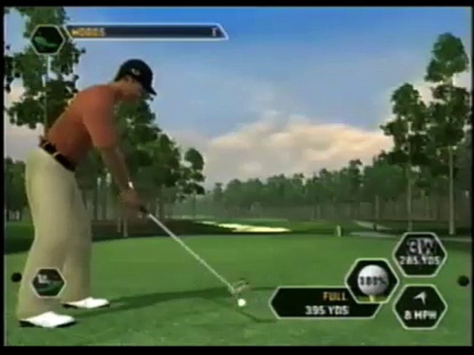 Tiger Woods PGA Tour 08 (Wii) - Sample Gameplay