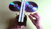Paper Plane launcher made with cd's is your new DIY meme!