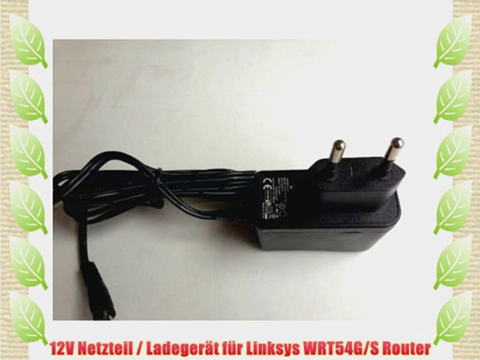 12V Netzteil / Ladeger?t f?r Linksys WRT54G/S Router