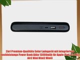 2in1 Premium-Qualit?ts Solar Ladeger?t mit integriertem hochleistungs Power Bank Akku 13000mAh