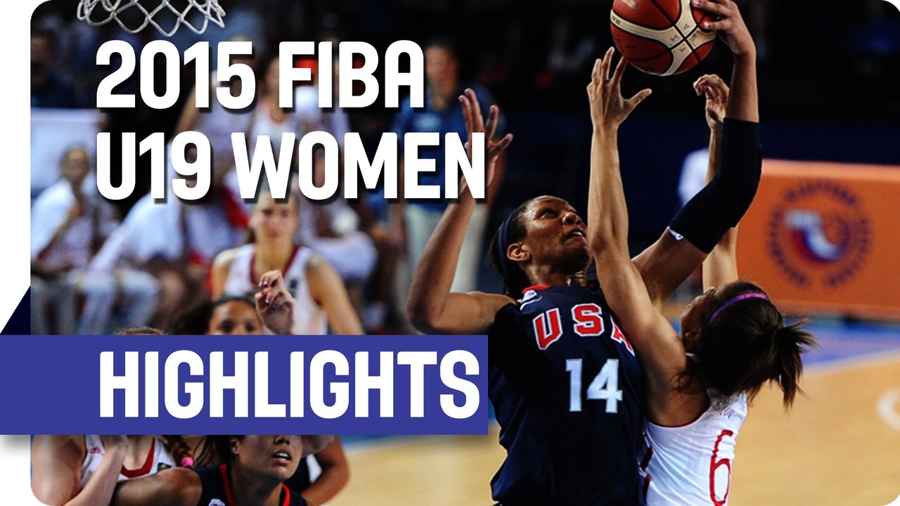 Russia v USA - Highlights - Final - 2015 FIBA U19 Women's World Championship