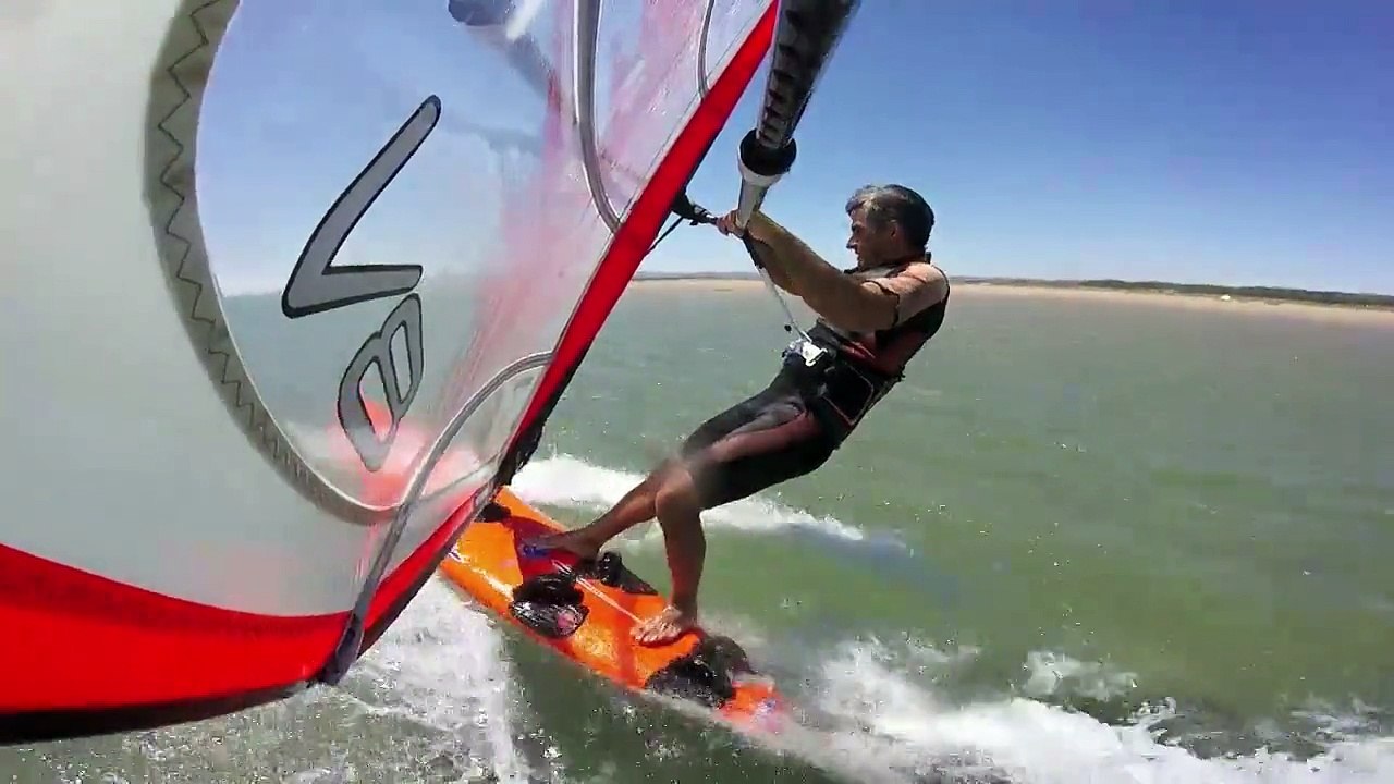 Slalom à Gruissan