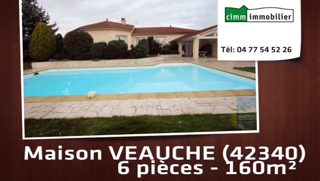 Vente - maison/villa - VEAUCHE (42340) - 6 pièces - 160m²