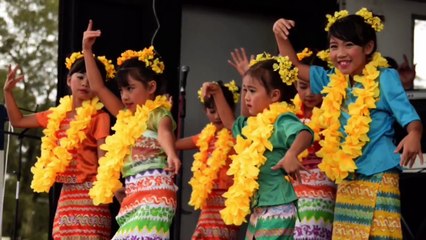 2015 Thingyan Dance by Burmese Children in Sydney