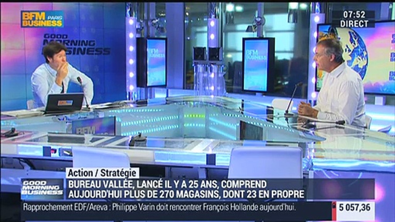 "Bureau Vallée publie sur son site internet des listes de fournitures scolaires": Bruno Peyroles - 27/07