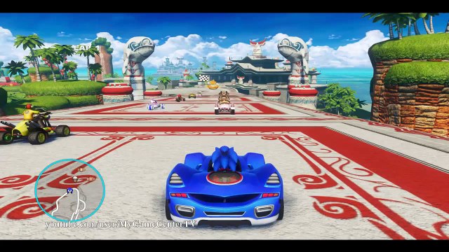 Sonic and All Stars Racing Transformed Sonic racing full