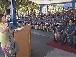 Kris Aquino on her speech at Camp Caringal