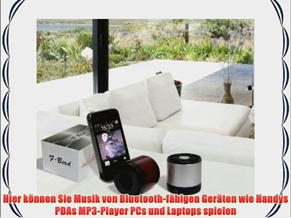 GadgetinBox? - Bluetooth Wireless-Lautsprecher f?r iPhone / iPod / iPad / Laptops / Mobiles