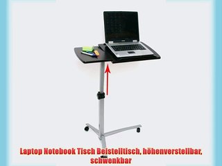 Laptop Notebook Tisch Beistelltisch h?henverstellbar schwenkbar