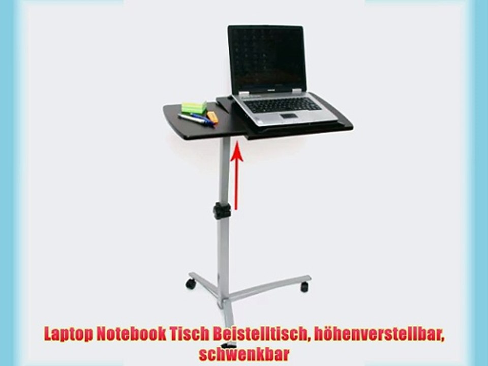 Laptop Notebook Tisch Beistelltisch h?henverstellbar schwenkbar