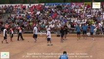 Mène 11 et fin M2, finale France Quadrettes 2015, Sport Boules, Saint-Denis-lès-Bourg 2015