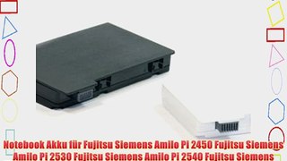 Akku f?r Fujitsu Amilo Pi 2450 / Pi 2530 / Pi 2540 / Pi 2550 / Amilo Xi 2428 (4400mAh)