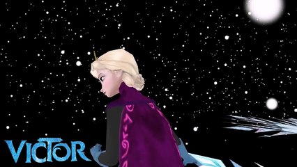 MMD Elsa- Let it Go effect!!