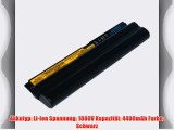 4400mAh 1080V Li-Ion Laptop Akku Ersatz f?r LENOVO ThinkPad Edge 11 ThinkPad Edge 11 NVY4LFR