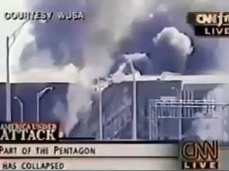 Explosions - video clip from day of 9/11: reporters and other eyewitnesses