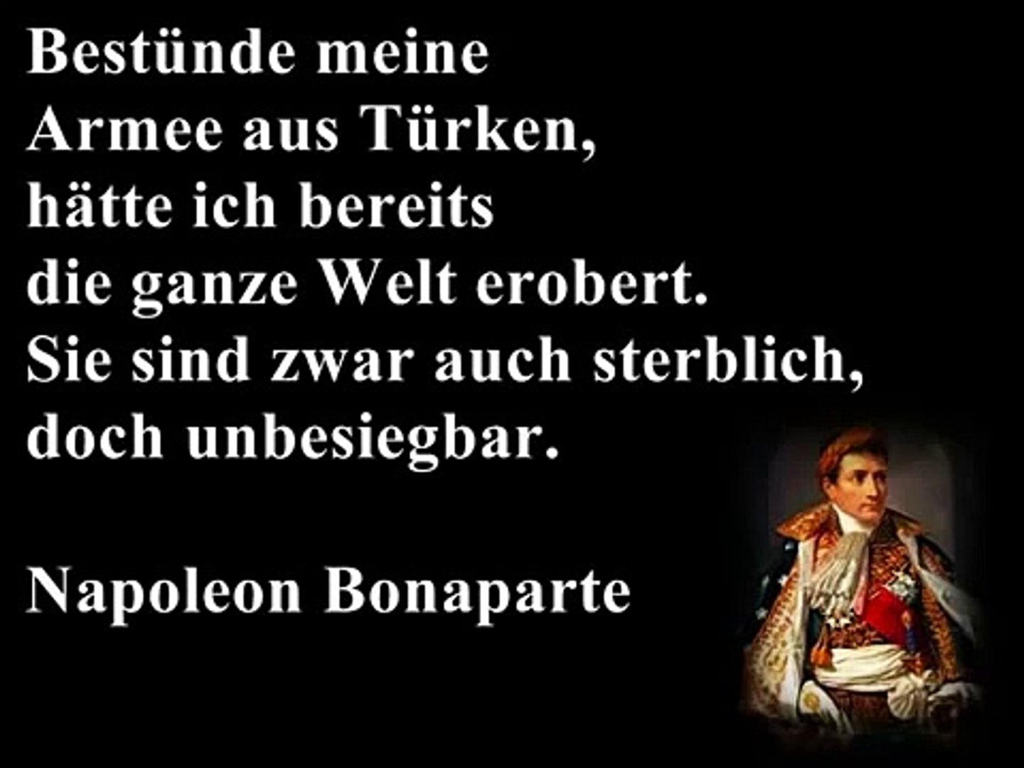 Zitate über die Türken (berühmte Personen) - video Dailymotion