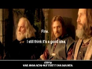 Senhor dos Aneis - A Catapulta de Boromir