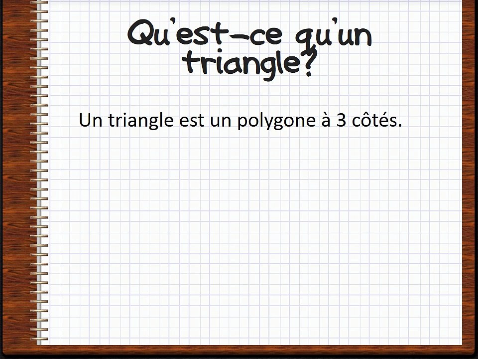 identifier triangles