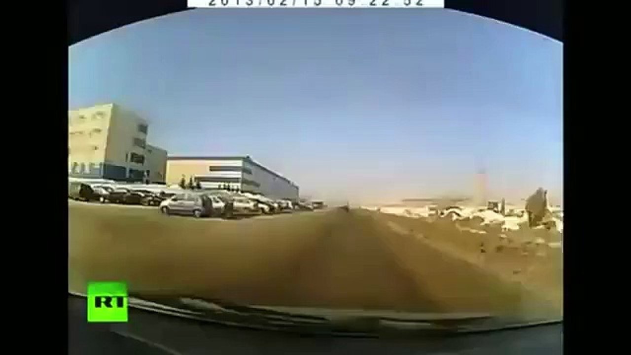 اولین تصاویر از محل برخورد شهاب سنگ با زمین - امروز
