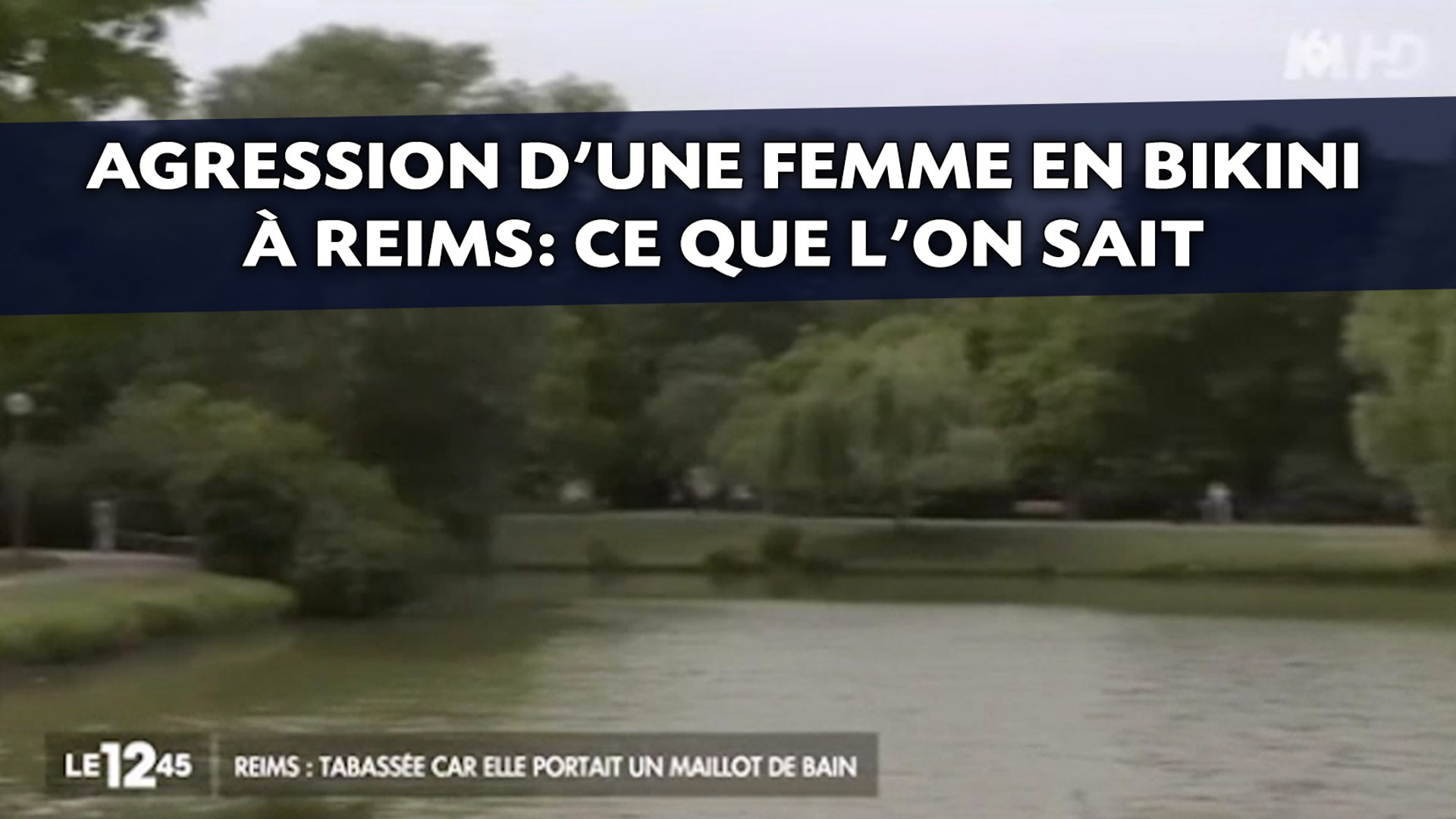 Agression d'une femme en bikini à Reims: Ce que l'on sait - Vidéo  Dailymotion