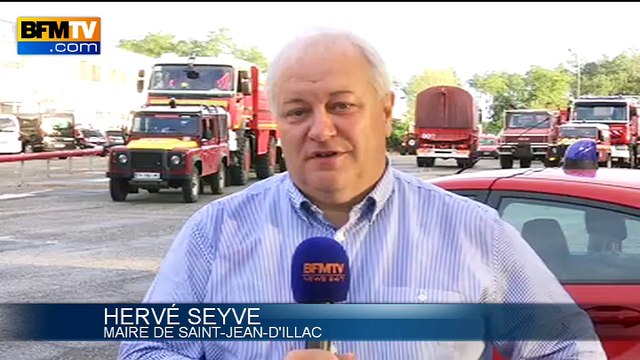 Incendie en Gironde: la pluie vient en aide aux pompiers