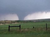 Violent EF4 Tornado Takes Aim at Interstate 70 near Quinter, Kansas; May 23, 2008