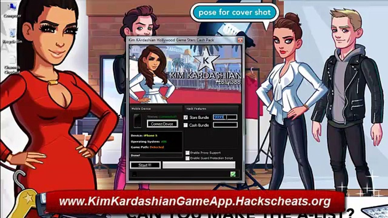 Kim Kardashian Hollywood App Game Hack [iOS/Android/ [Money/Stars]
