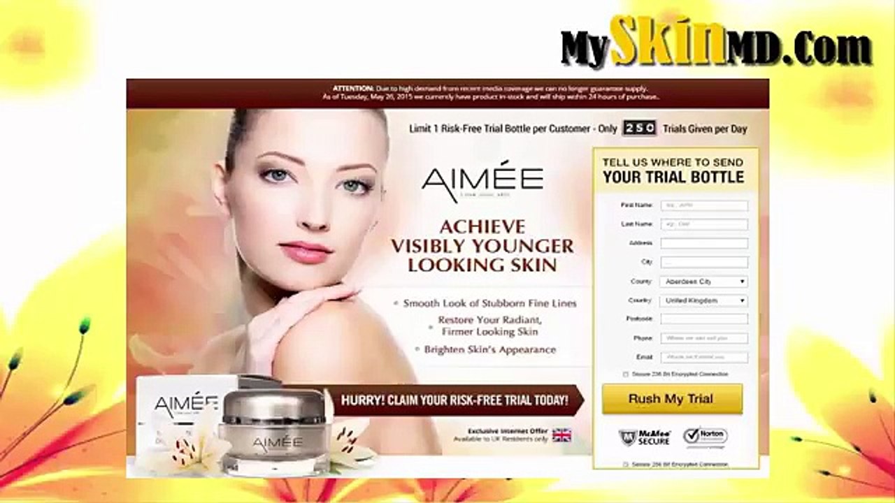Aimee Age Correction Cream Review - Is It A Scam