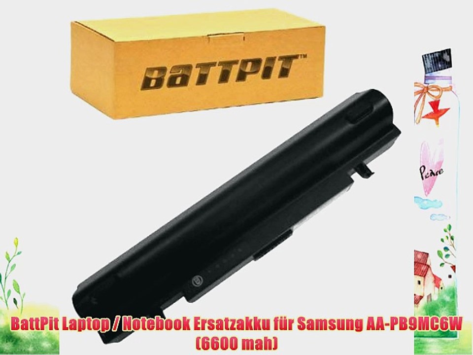 BattPit Laptop / Notebook Ersatzakku f?r Samsung AA-PB9MC6W (6600 mah)