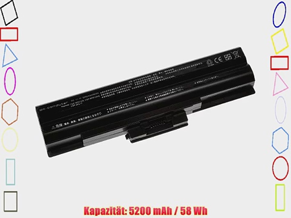 Akku f?r Sony VGN-NS21Z/S (5.200mAh - schwarz- kompatibel)