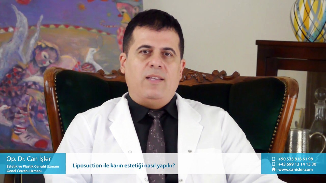 Liposuction ile karın estetiği nasıl yapılır? - Op. Dr. Can İşler
