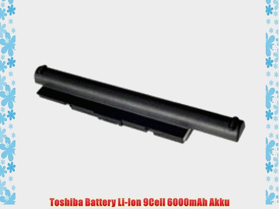 Toshiba Battery Li-Ion 9Cell 6000mAh Akku