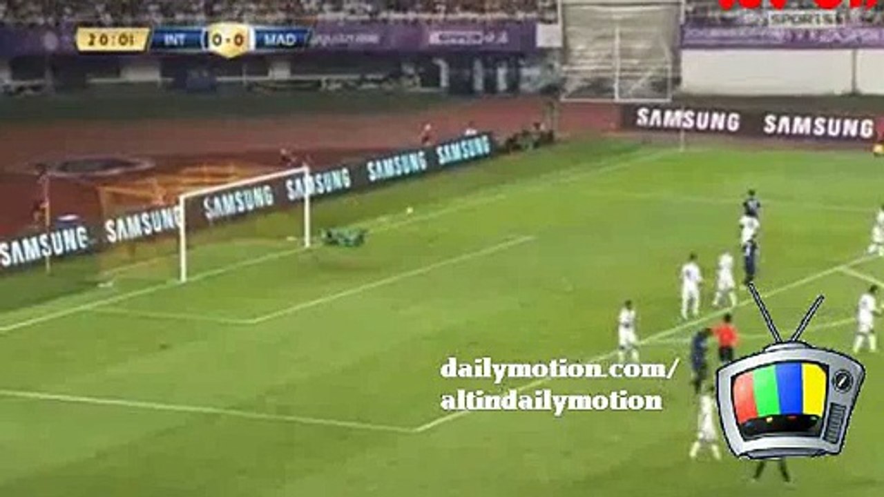 Icardi Fantastic Powerful Shoot Inter Milan 0-0 Real Madrid