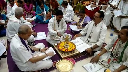 Aniruddha Bapu - Shree Rudrabhishek seva at Shree Aniruddha Gurukeshetram - 09 March 2015