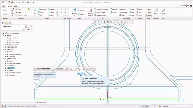 Tutorial Creating a 3D model from a 2D drawing with PTC Creo Direct 3 0 PTC Live Global ’15